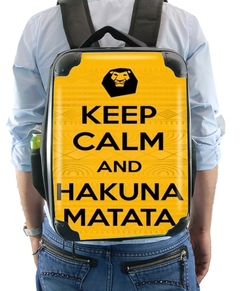 Sac à dos pour Keep Calm And Hakuna Matata