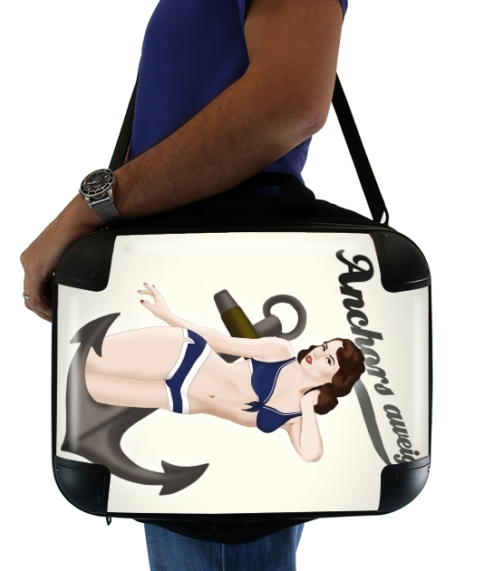 Sacoche Ordinateur 15" pour Anchors Aweigh - Classic Pin Up