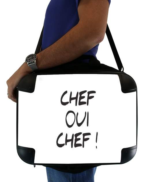 Sacoche Ordinateur 15" pour Chef Oui Chef humour