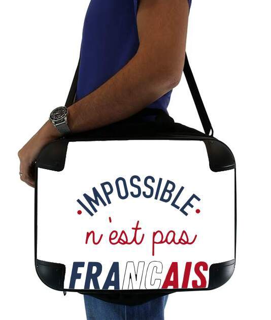 Sacoche Ordinateur 15" pour Impossible n'est pas Français