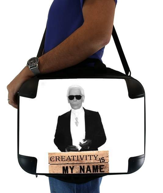 Sacoche Ordinateur 15" pour Karl Lagerfeld Creativity is my name