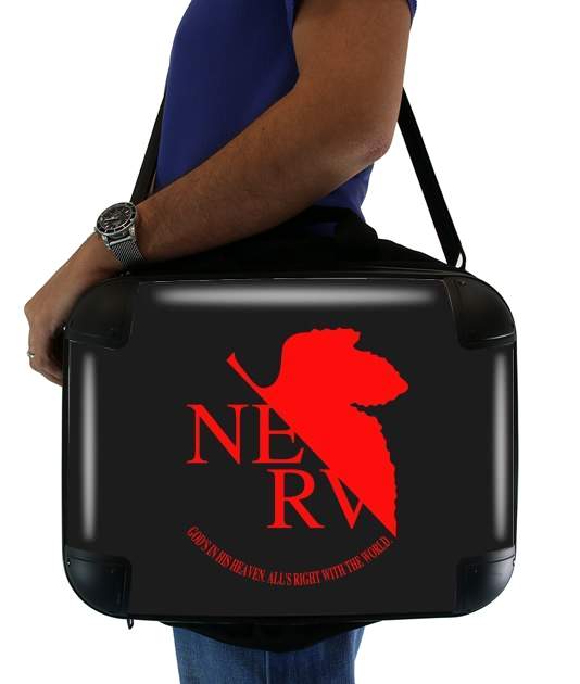 Sacoche Ordinateur 15" pour Nerv Neon Genesis Evangelion