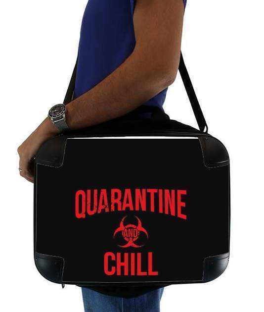 Sacoche Ordinateur 15" pour Quarantine And Chill
