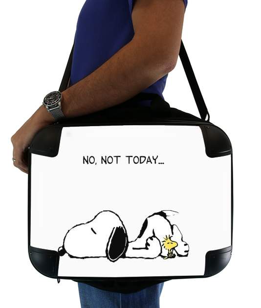 Sacoche Ordinateur 15" pour Snoopy No Not Today