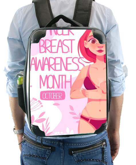 Sac à dos pour October breast cancer awareness month