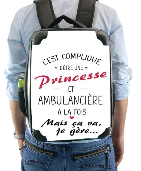 Sac à dos pour C'est compliqué d'être une princesse et ambulancière