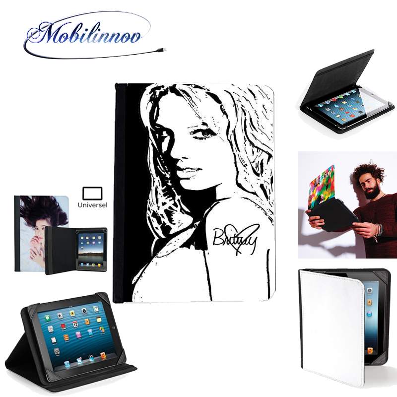 Étui Universel Tablette pour Britney Tribute Signature