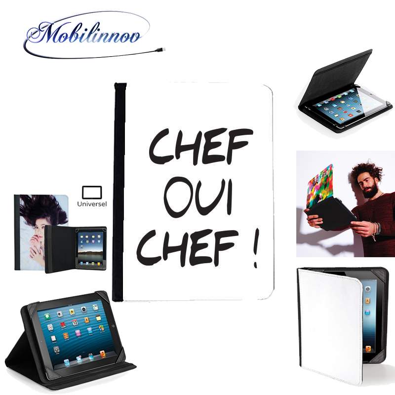 Étui Universel Tablette pour Chef Oui Chef humour
