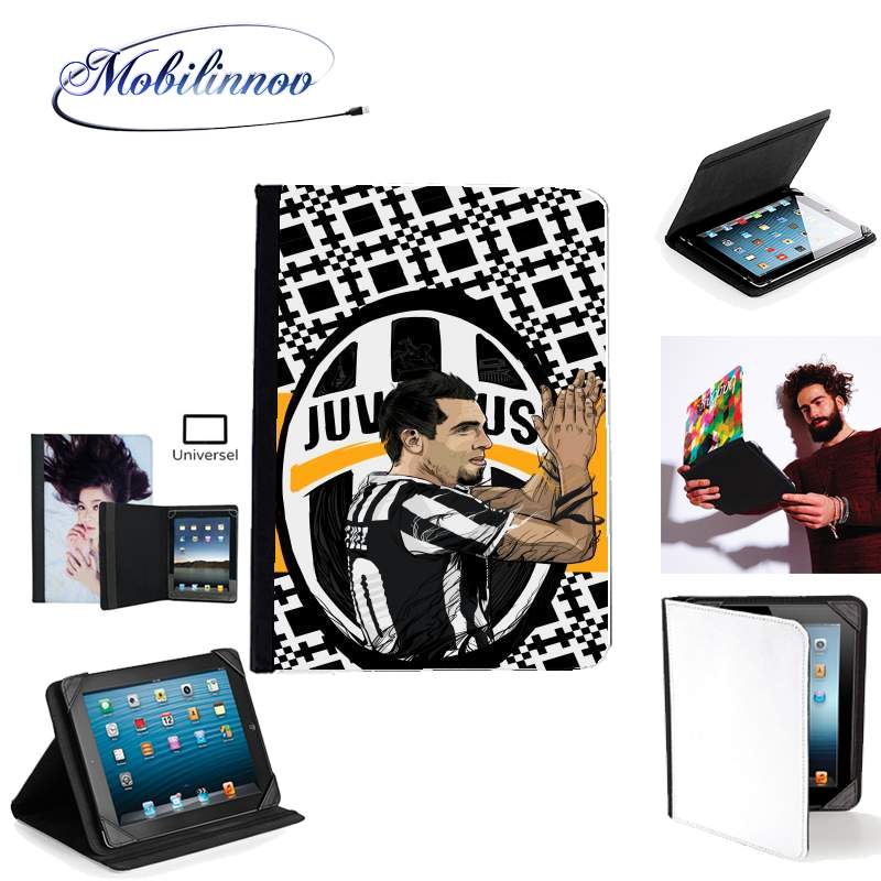 Étui Universel Tablette pour Football Stars: Carlos Tevez - Juventus