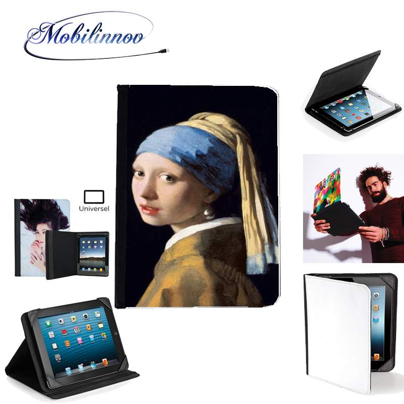 Étui Universel Tablette pour Girl with a Pearl Earring