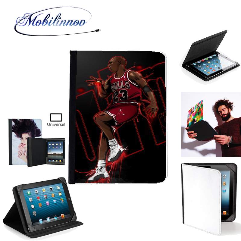 Étui Universel Tablette pour Michael Jordan