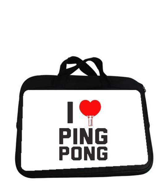 Housse pour tablette avec poignet pour I love Ping Pong