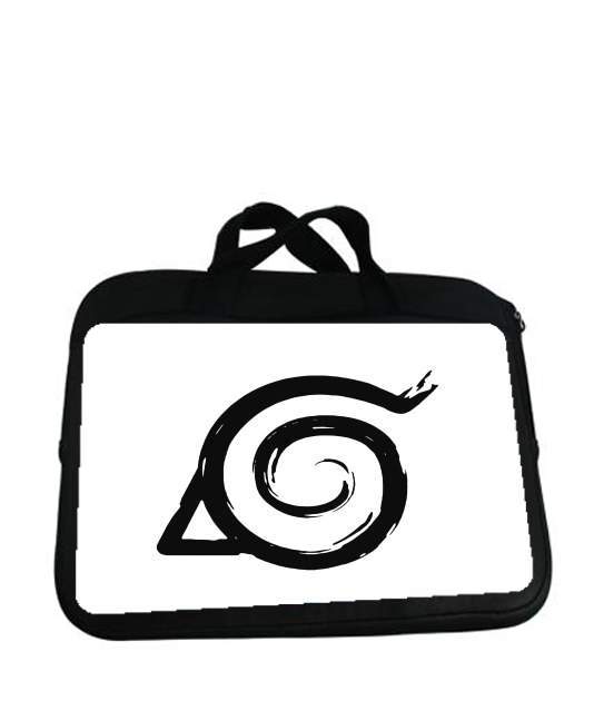 Housse pour tablette avec poignet pour Konoha Symbol Grunge art