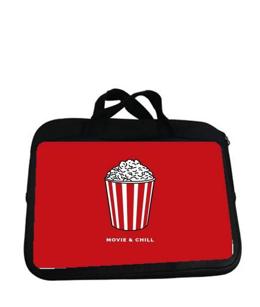Housse pour tablette avec poignet pour Popcorn movie and chill
