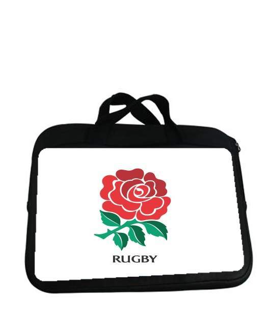 Housse pour tablette avec poignet pour Rose Flower Rugby England