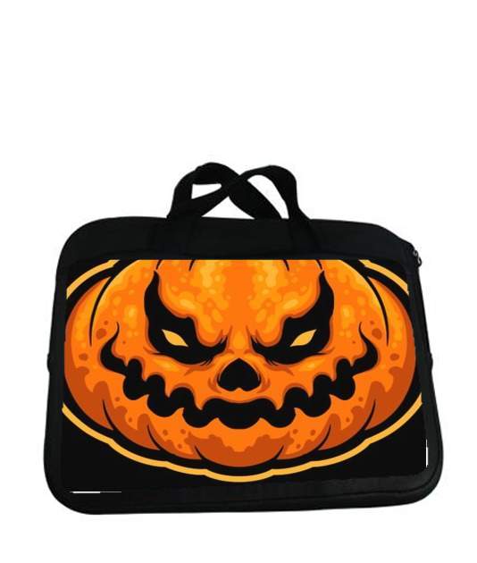 Housse pour tablette avec poignet pour Scary Halloween Pumpkin