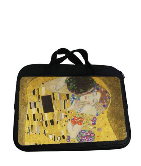 Housse pour tablette avec poignet pour The Kiss Klimt
