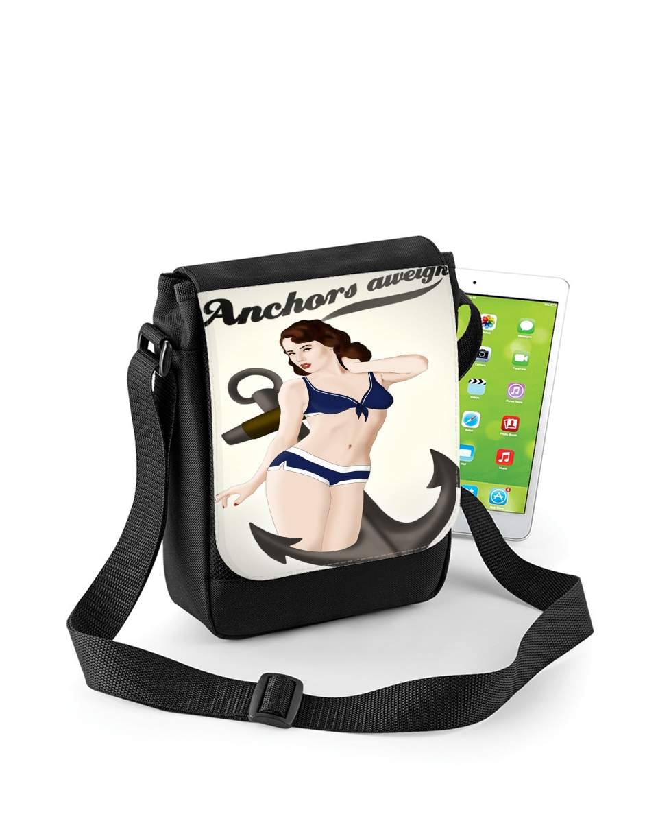 Mini Sac - Pochette unisexe pour Anchors Aweigh - Classic Pin Up