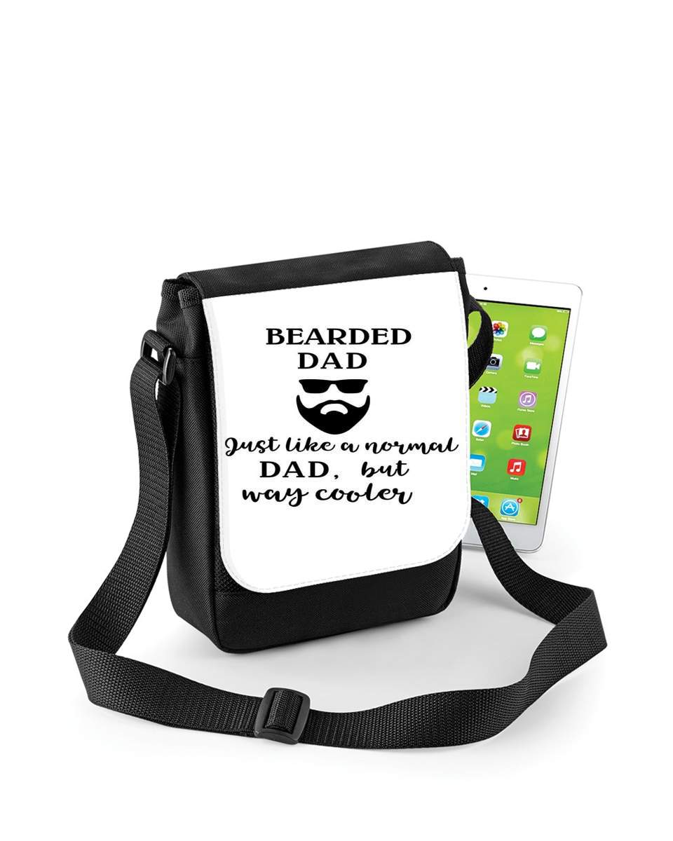 Mini Sac - Pochette unisexe pour Bearded Dad Just like a normal dad but Cooler