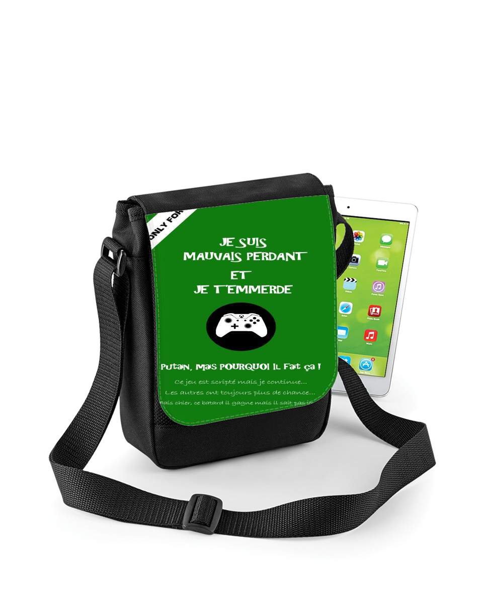 Mini Sac - Pochette unisexe pour Mauvais perdant - Vert Xbox