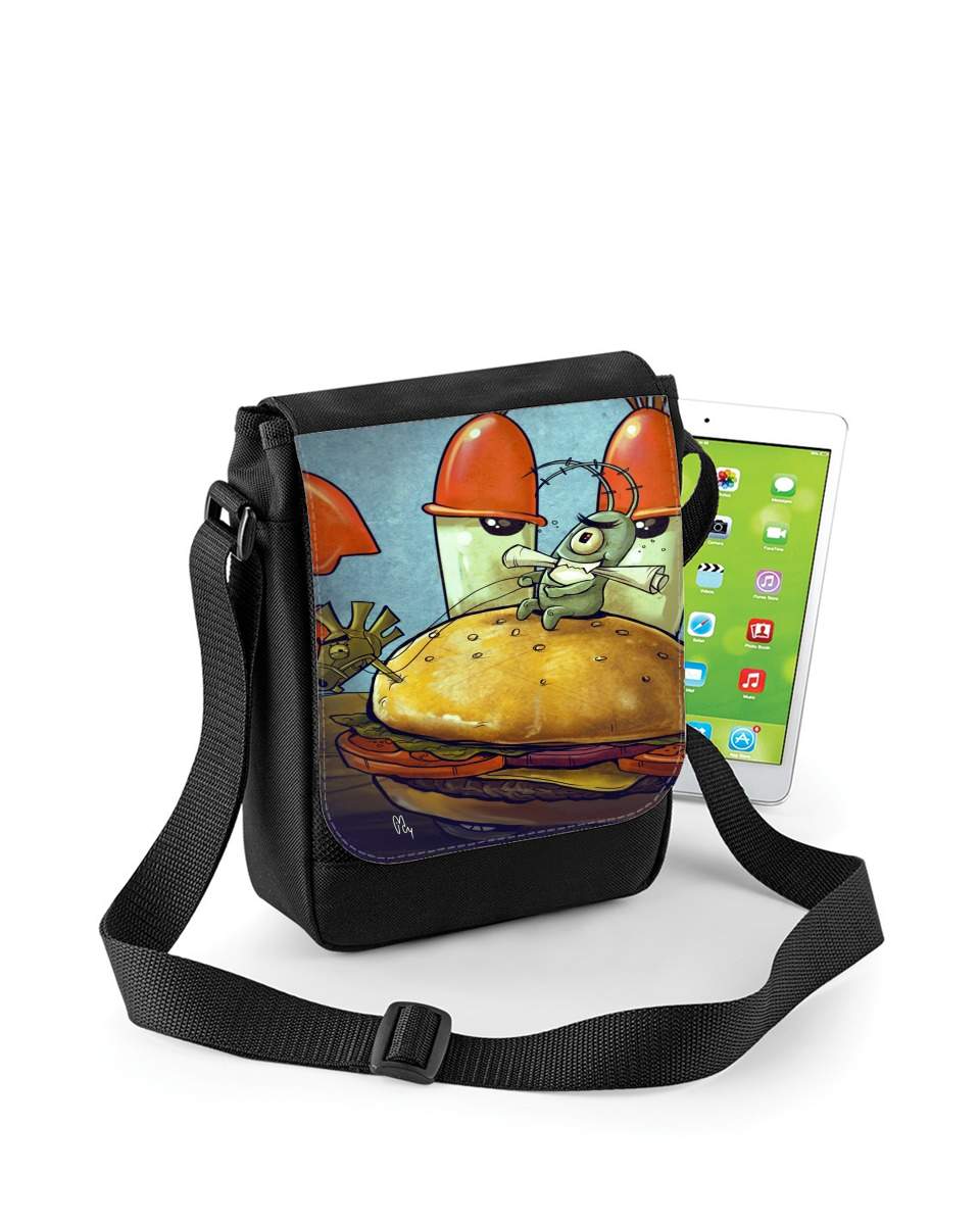 Mini Sac - Pochette unisexe pour Plankton burger
