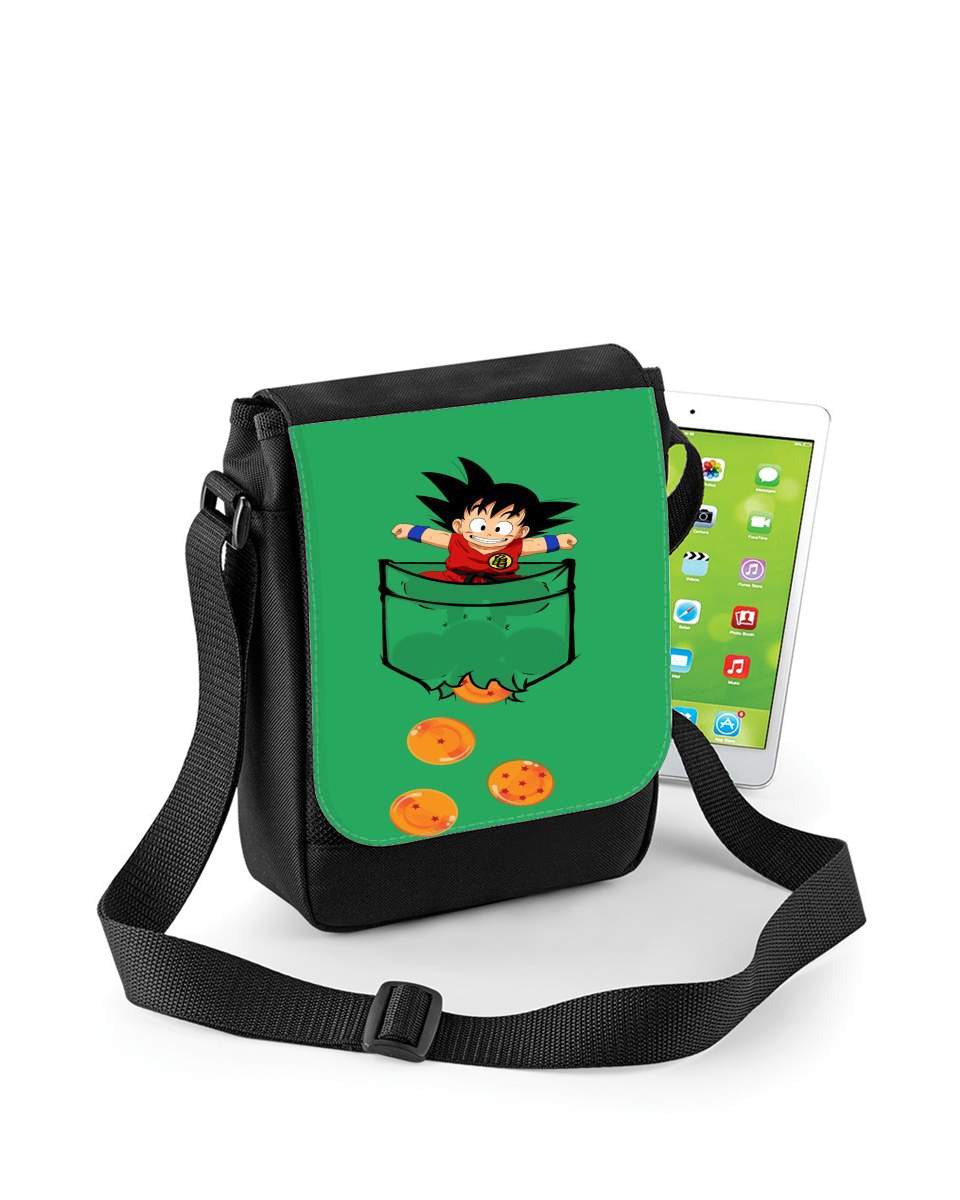 Mini Sac - Pochette unisexe pour Pocket Collection: Goku Dragon Balls