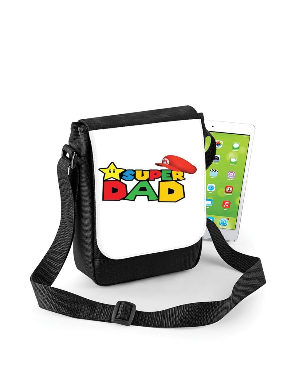 Mini Sac - Pochette unisexe pour Super Dad Mario humour