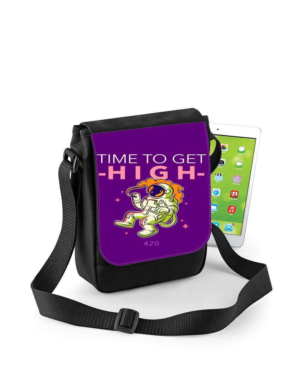 Mini Sac - Pochette unisexe pour Time to get high WEED