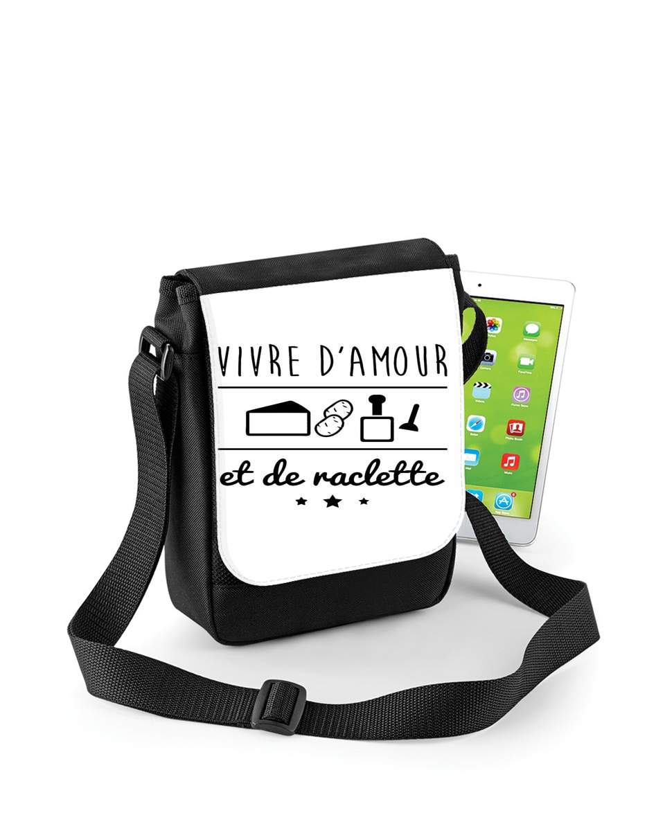 Mini Sac - Pochette unisexe pour Vivre damour et de raclette