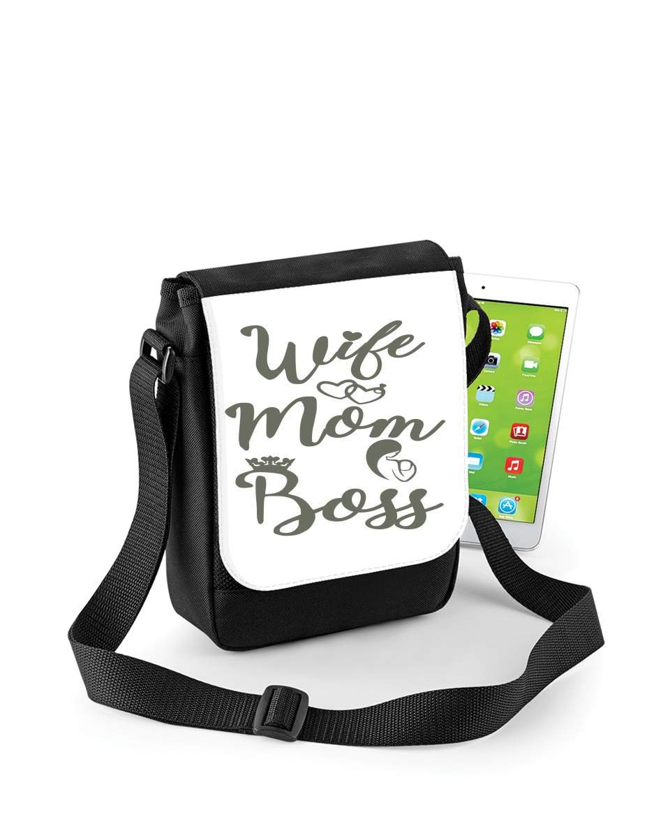 Mini Sac - Pochette unisexe pour Wife Mom Boss