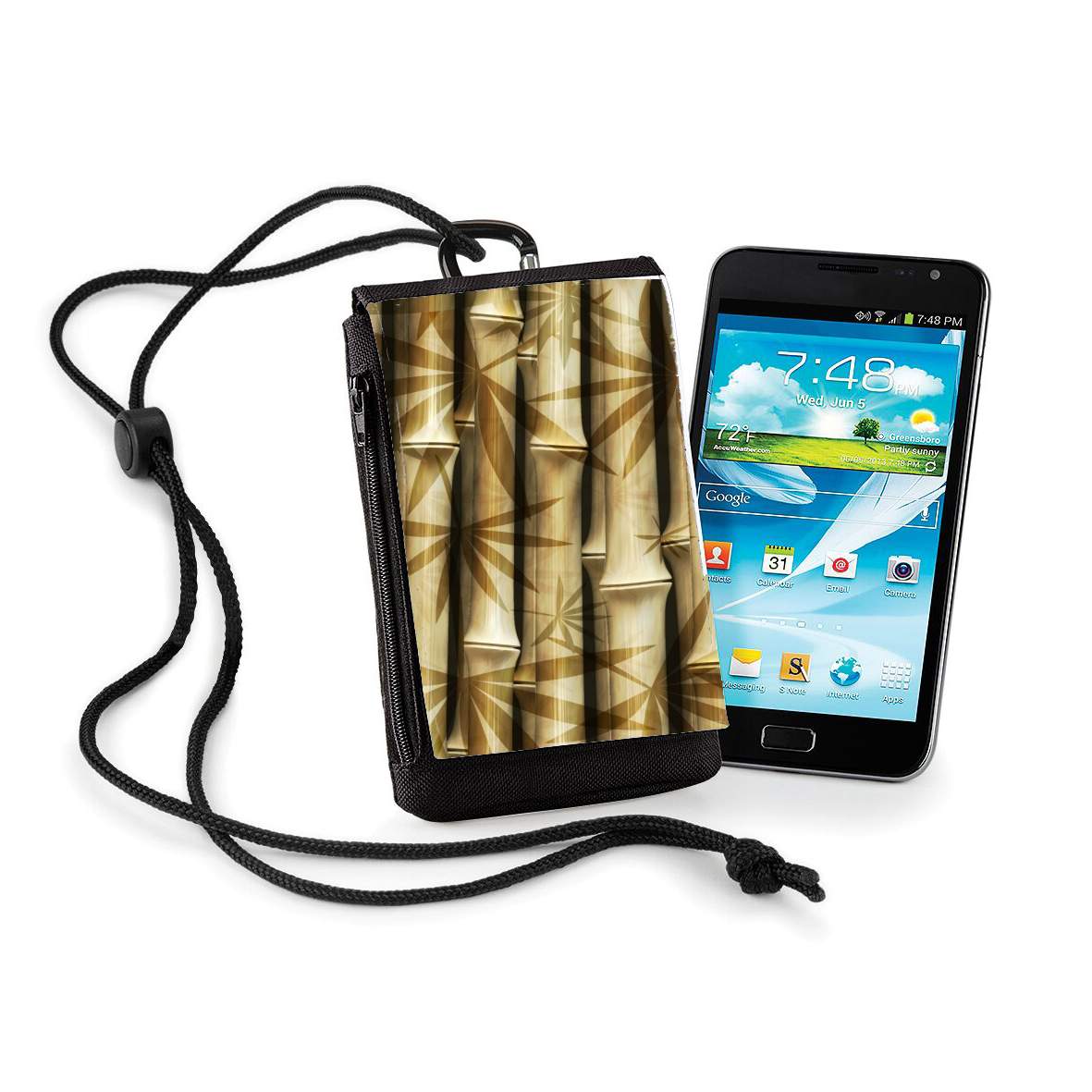 Pochette de téléphone - Taille XL pour Bamboo Art