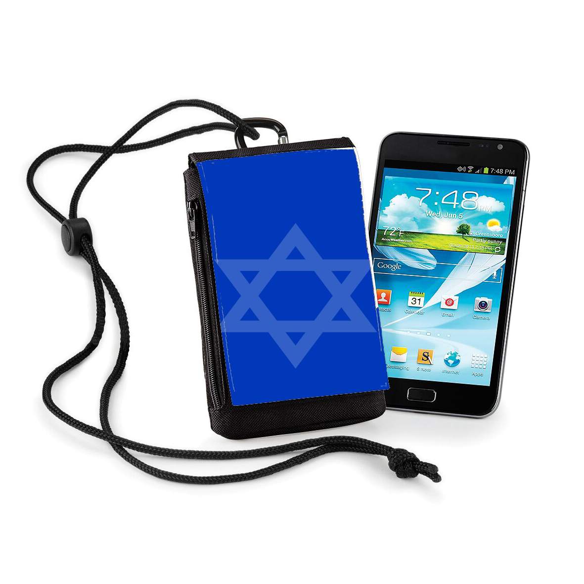 Pochette de téléphone - Taille XL pour bar mitzvah boys gift