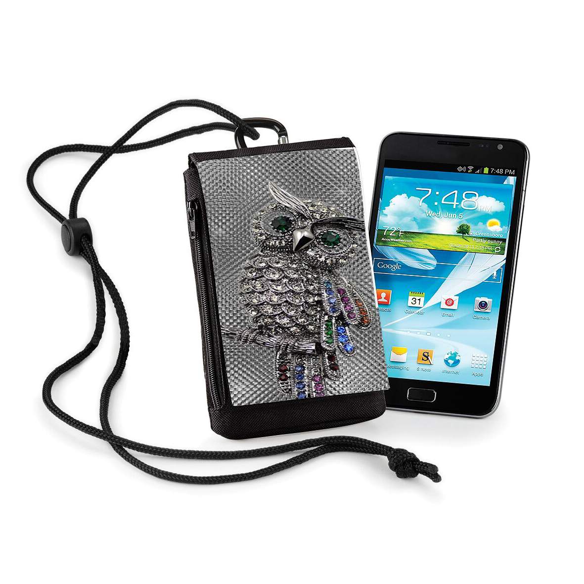 Pochette de téléphone - Taille XL pour diamond owl