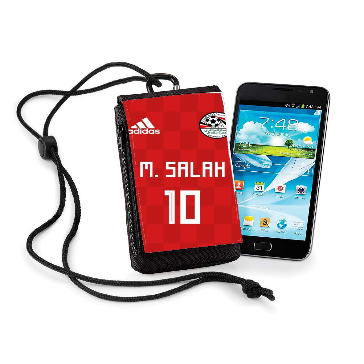 Pochette de téléphone - Taille XL pour Egypt Russia World Cup 2018