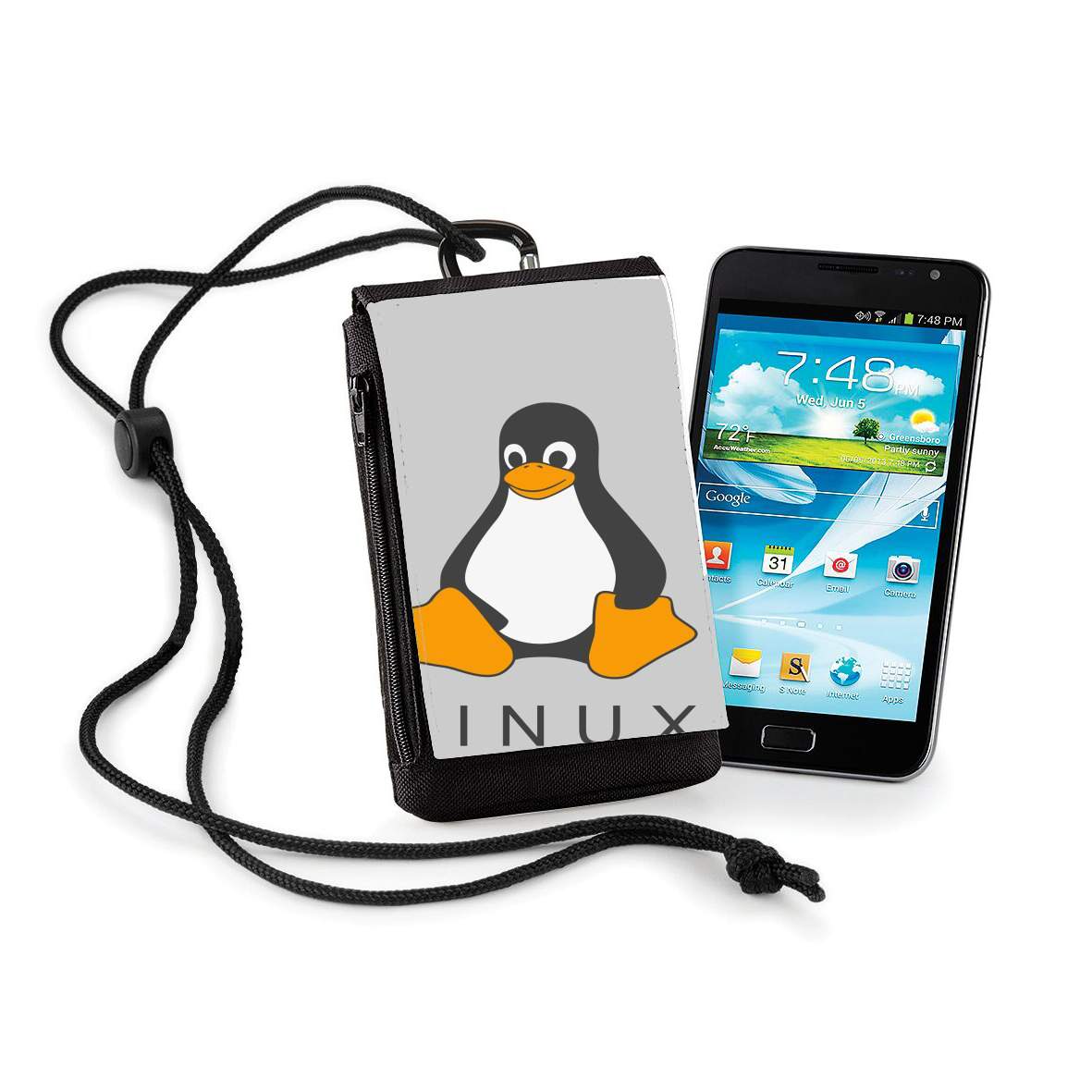 Pochette de téléphone - Taille XL pour Linux Hébergement