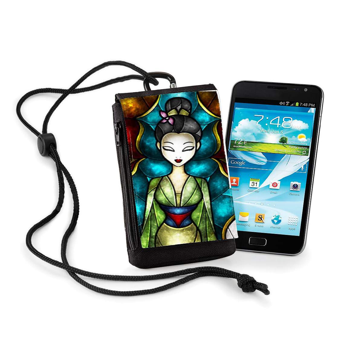 Pochette de téléphone - Taille XL pour Mulan - Honneur à tous