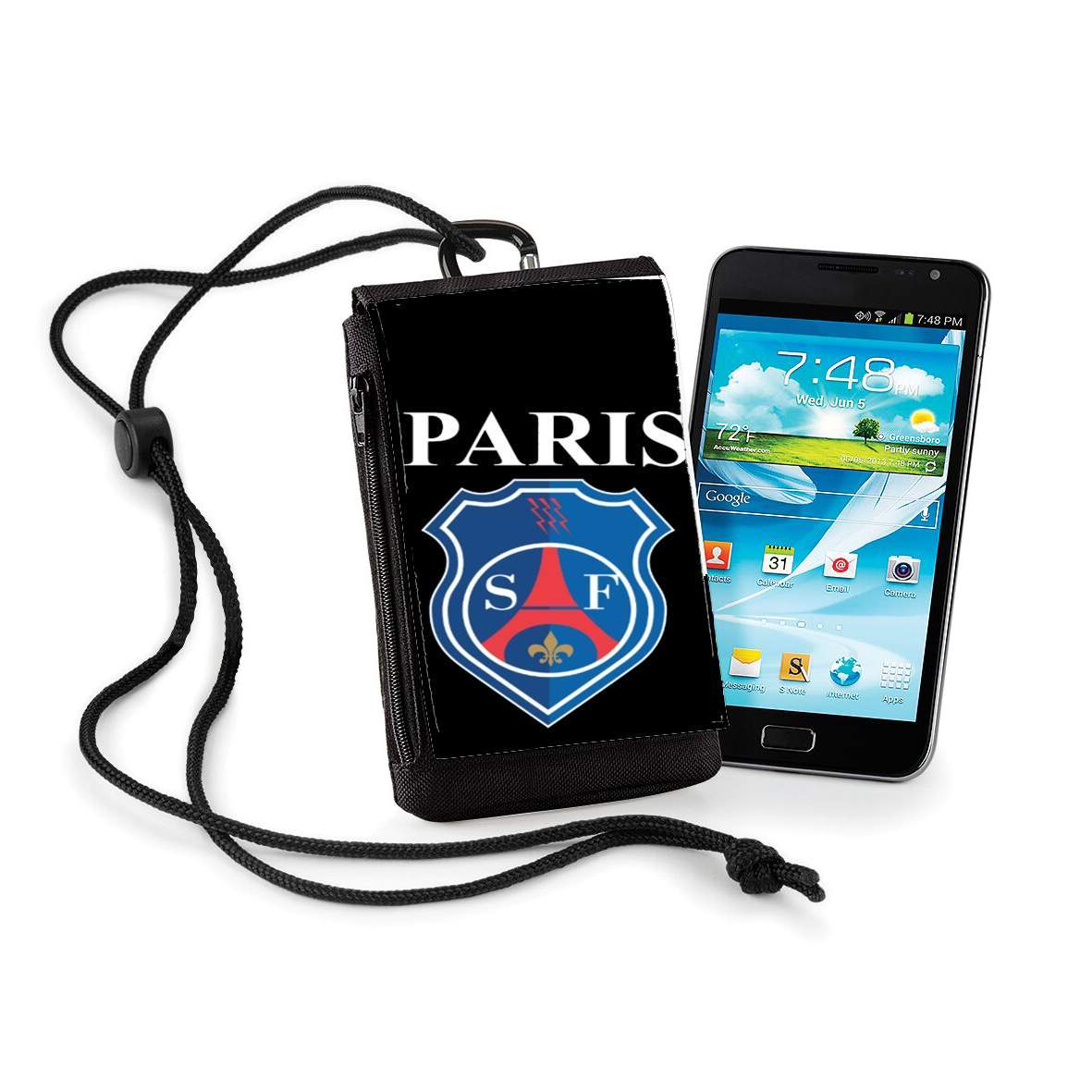 Pochette de téléphone - Taille XL pour Paris x Stade Francais