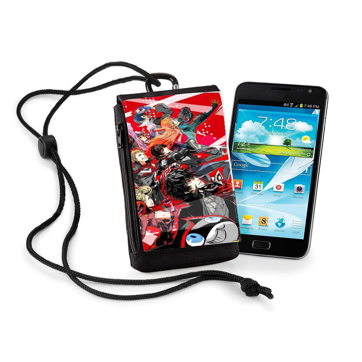 Pochette de téléphone - Taille XL pour Persona 5