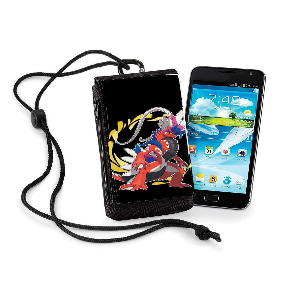 Pochette de téléphone - Taille XL pour Pokemon Ecarlate