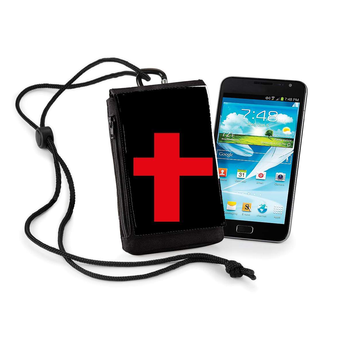 Pochette de téléphone - Taille XL pour Red Cross Peace