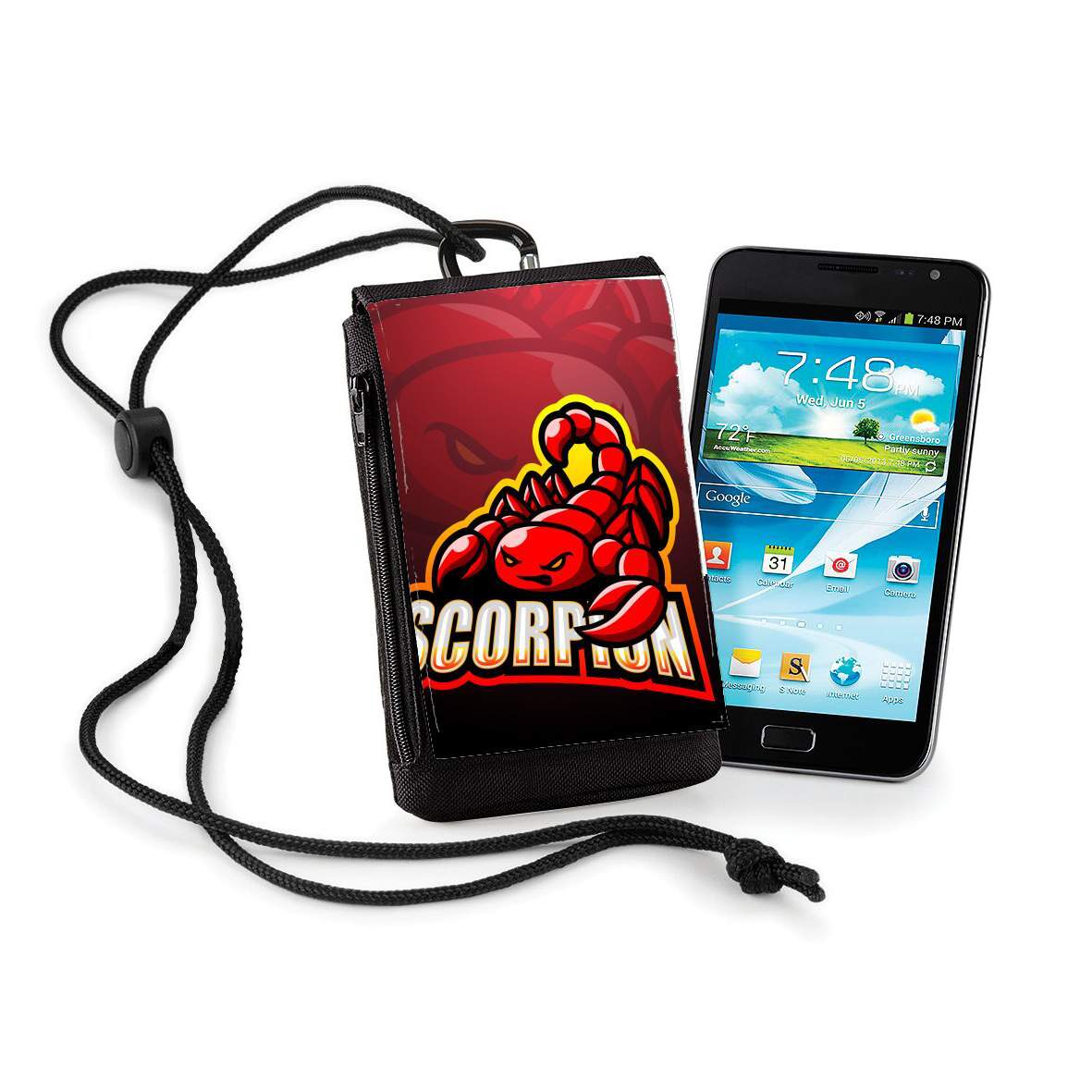 Pochette de téléphone - Taille XL pour Scorpion esport