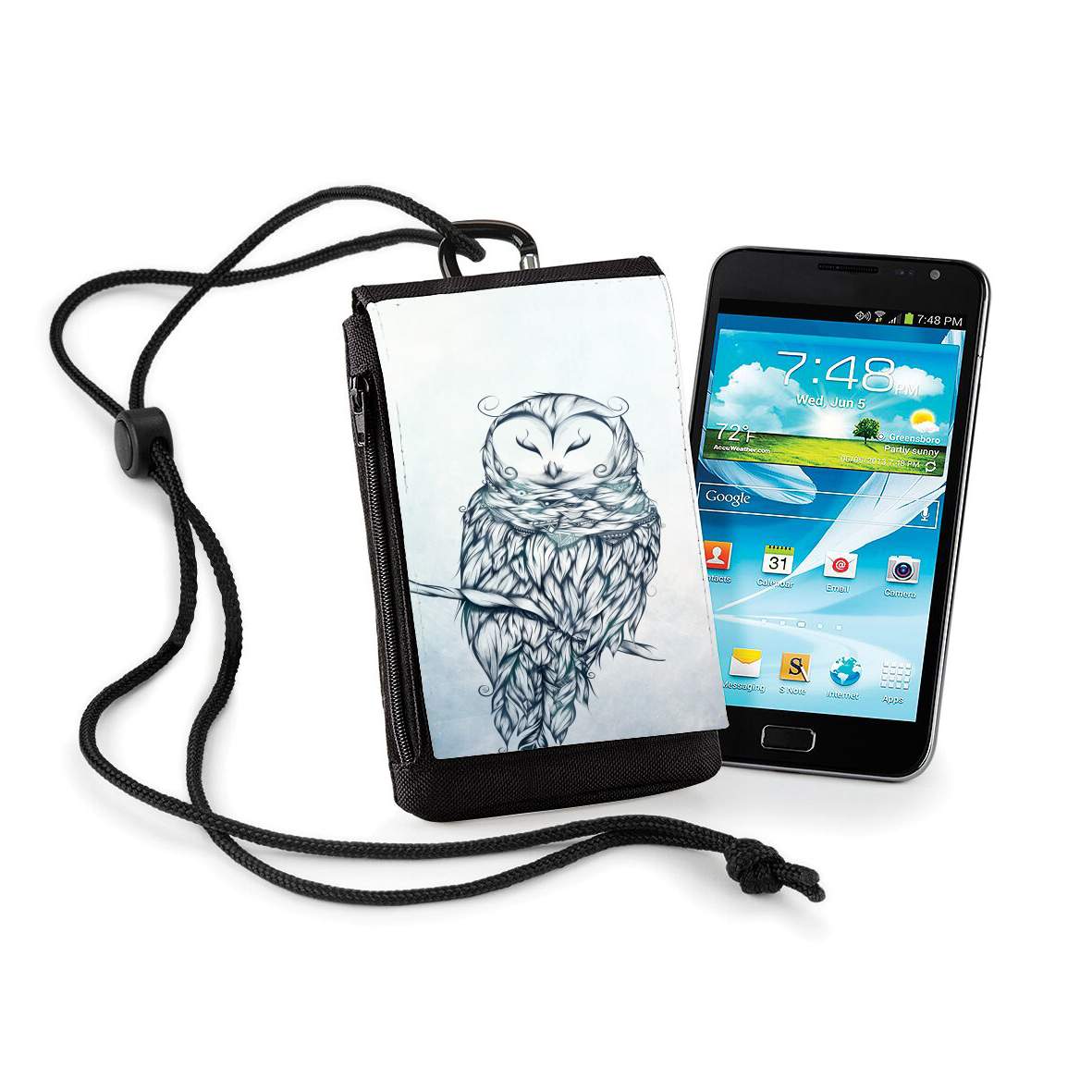 Pochette de téléphone - Taille XL pour Snow Owl