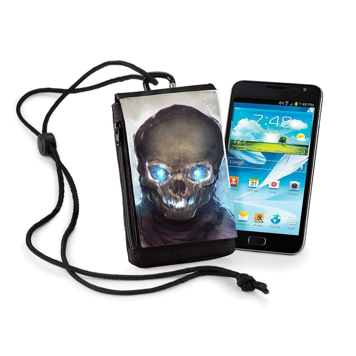 Pochette de téléphone - Taille XL pour Sr Skull