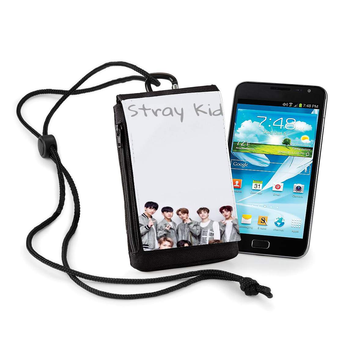 Pochette de téléphone - Taille XL pour Stray Kids Group