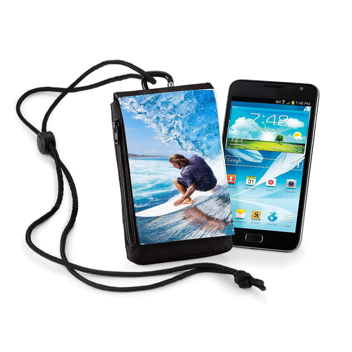 Pochette de téléphone - Taille XL pour Surf Paradise