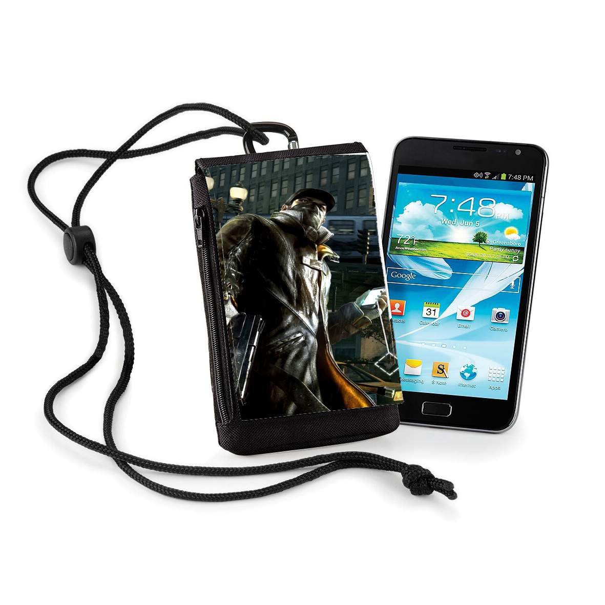 Pochette de téléphone - Taille normal pour Watch Dogs Everything is connected