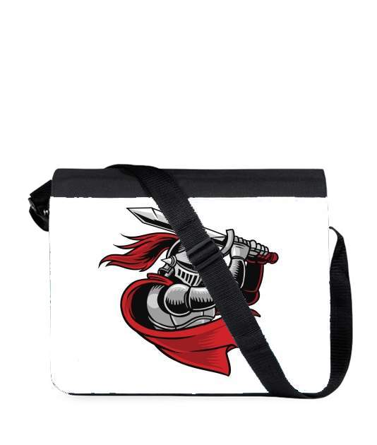 Sac bandoulière - besace pour Knight with red cap