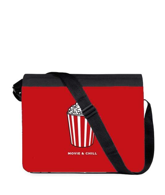 Sac bandoulière - besace pour Popcorn movie and chill