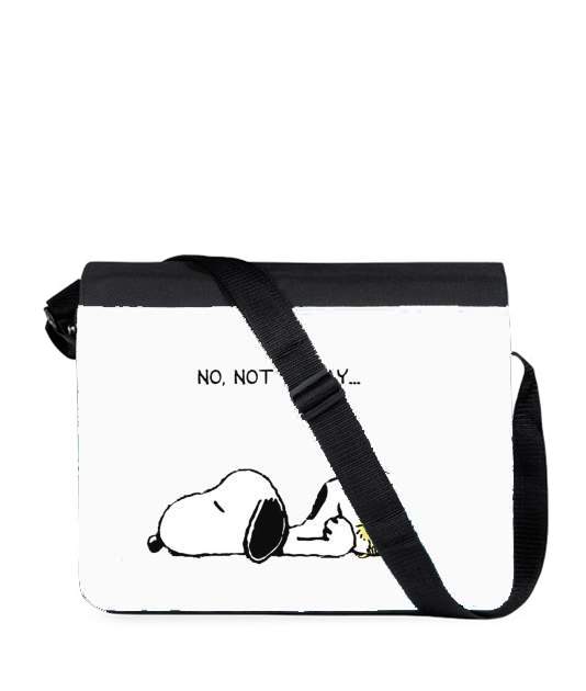 Sac bandoulière - besace pour Snoopy No Not Today