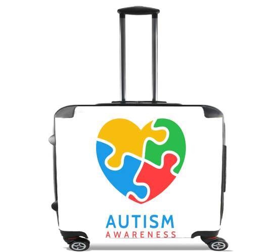 Sacs ordinateur à roulettes pour Autisme Awareness